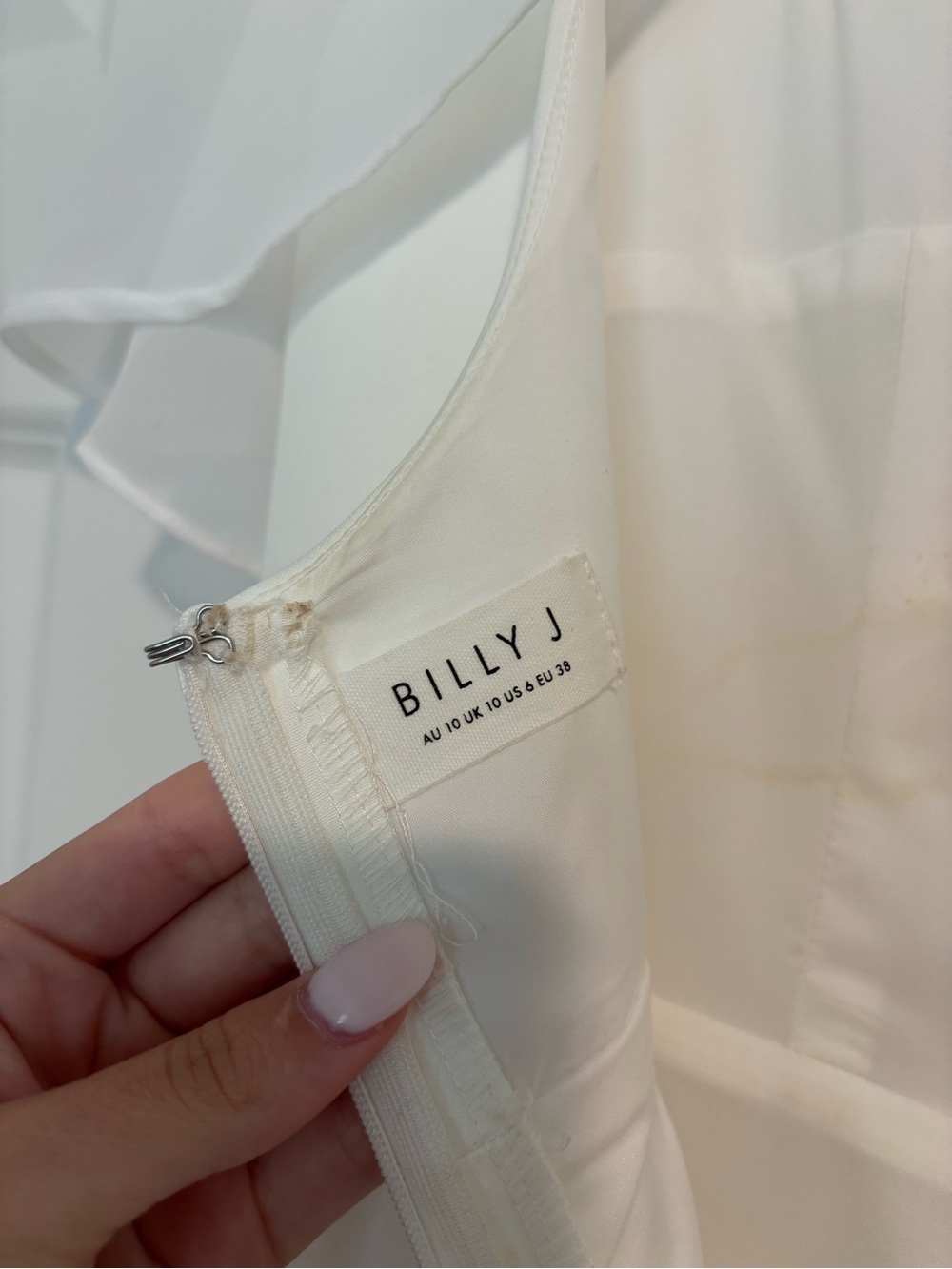 Billy J Zahni Mini Dress - White - Picture 4 of 7